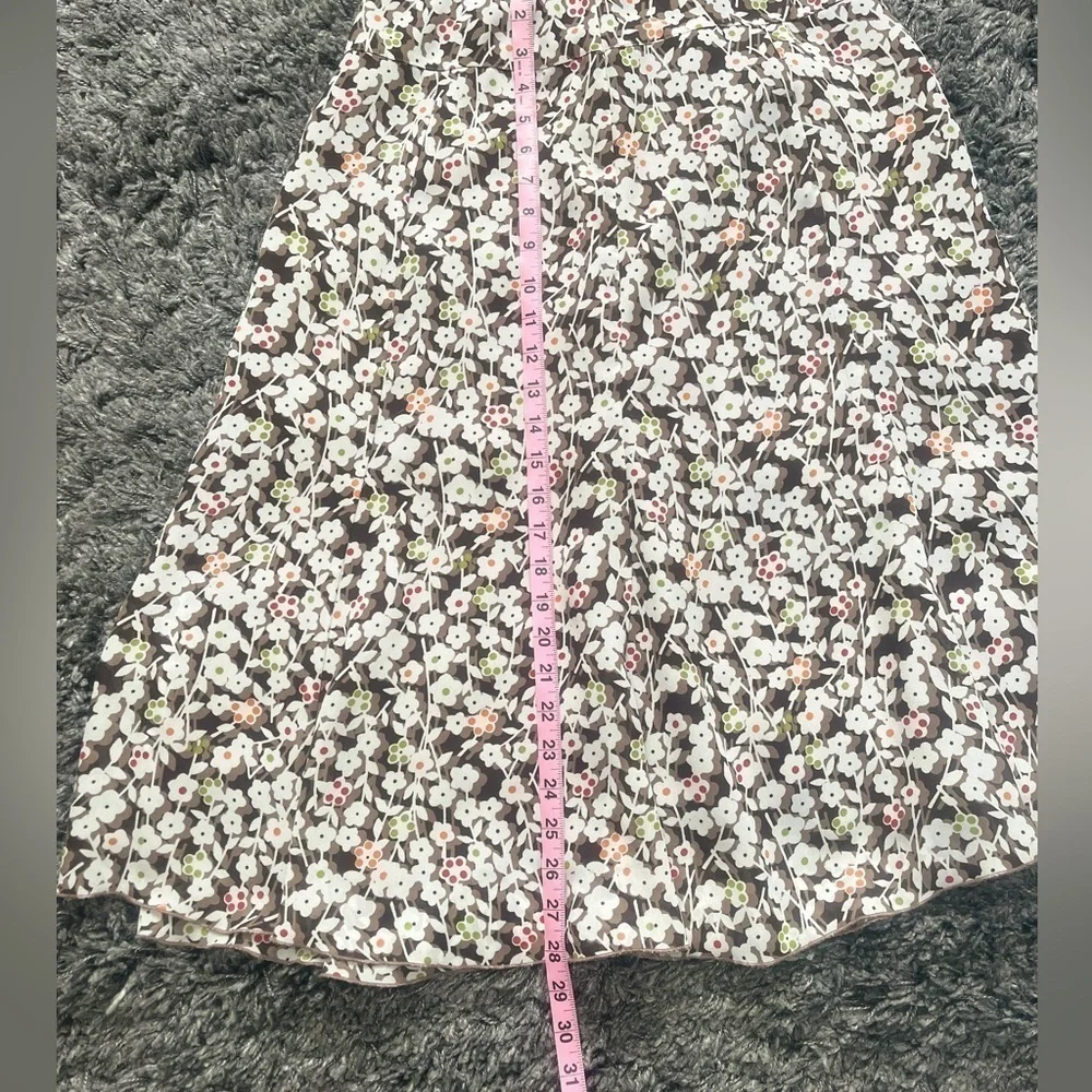CHRISTOPHER & BANKS FLORAL SKIRT Size 4